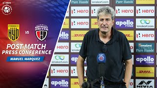 Manuel Marquez  HFC vs NEUFC  Postmatch PC  Hero ISL 202021 [upl. by Olivette765]