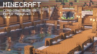 Minecraft  Cidade Medieval  Como Construir Um Guindaste Medieval [upl. by Inessa]