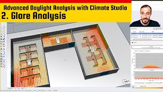 2 Comprehensive Glare Analysis in Climate Studio GlareControl climatestudio grasshopper3d [upl. by Mikkanen295]