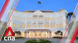 First look inside the new Raffles Hotel Singapore  CNA Lifestyle [upl. by Mientao]