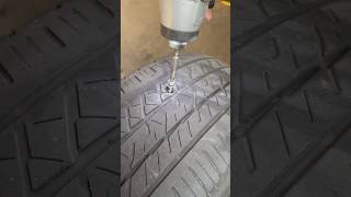 How to get a screw out of a tire to get it ready for repair tires maintenance howto shorts [upl. by Rysler]