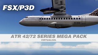 ATR 4272 Series Mega Pack for P3D amp FSX by Virtualcol [upl. by Aylmar130]