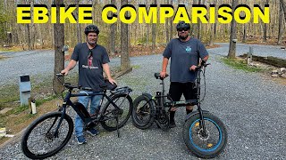 Electric Bike Comparison Ecotric Folding Ebike amp Raleigh Sprite Ebike With Chickerys Travels [upl. by Einnor819]