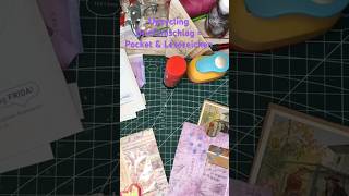 Envelope Upcycling gebrauchter Briefumschlag  Lesezeichen amp Pocket diy junkjournal basteln [upl. by Lertsek]