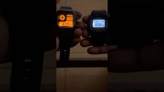 Illuminator Comparison  Casio AE1200WH vs Gshock G5600UE1DR casiowatches shorts watch led [upl. by Hepzi]