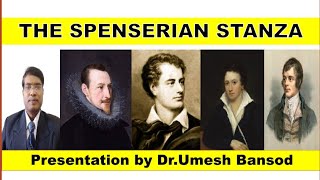 Spenserian Stanza In HindiEnglish [upl. by Athalee]