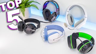 Top 5 Budget Wireless Gaming Headsets 2024 [upl. by Kcyred146]