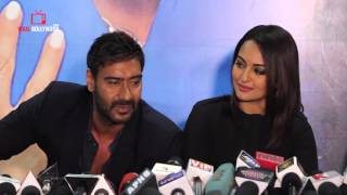 Action Jackson Movie Promotion  Ajay Devgan  Sonakshi Sinha  Prabhudeva [upl. by Ylrebmit]