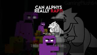 ALPHYS VS PURPLE GUY 2 shorts rapbattleundertalefnaffivenightsatfreddysgamingplush64 [upl. by Isidor]