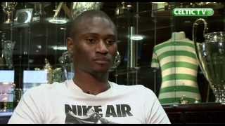 Celtic FC  Amido Balde Signing Interview [upl. by Hsital]