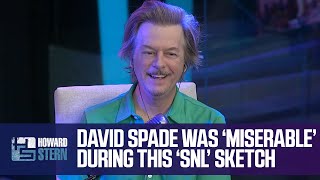 David Spade Was “Miserable” During This “Saturday Night Live” Sketch [upl. by Hofstetter596]