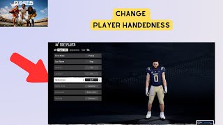 How to Change Player Handedness in College Football 25 [upl. by Nemzzaj604]