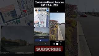 My Tesla Model 3 Drives Itself with no one in it  Tesla Actual Smart Summon autonomousvehicles [upl. by Yevette280]