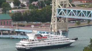 Cruise Ship on the Keweenaw Waterway and Portage Lake [upl. by Fagen]