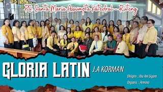 GLORIA J A Korman  PS St Maria Assumpta KatedralRuteng [upl. by Taveda]