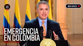 Colombia en estado de emergencia por coronavirus ordenan aislamiento de mayores de 70 años [upl. by Llimaj]