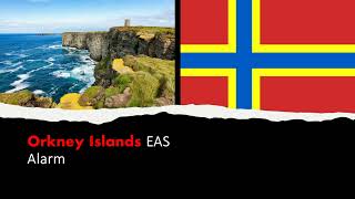 Orkney Islands EAS Alarm [upl. by Siana225]