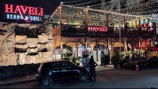 HAVELI RESTAURANT KARACHI  Food Vlog  North Nazimabad Food Street complete review [upl. by Aramo]