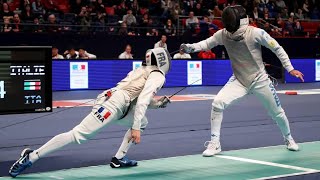 Challenge International de Paris CIP 2018  France vs Italy Fencing Foil Team World Cup SEMIFINAL [upl. by Pascasia]