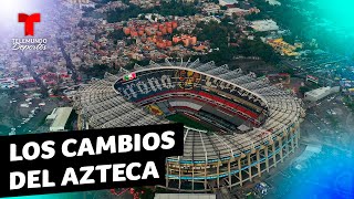 Así será la remodelación del Estadio Azteca rumbo al Mundial 2026  Telemundo Deportes [upl. by Stalker]