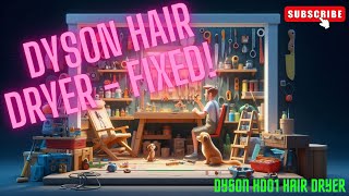 Dyson Hair Dryer Overheating  Easy fix [upl. by Lyrrehs]