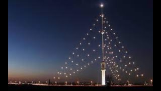 Drone beelden kerstboom Ijsselstein 2023 [upl. by Allyn427]