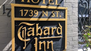 TABARD INN REVIEW  A Boutique Hotel Dupont Circle Washington DC [upl. by Issiah]