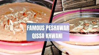 Peshawar Qissa khwani Famous Qissa khwaniKheer recipe By Rabis food corner [upl. by Charron222]