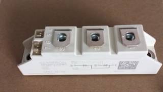 SEMIKRON 100A 1600V Thyristor Switching Modules SKKT9212E [upl. by Ennayr406]