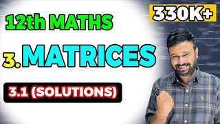 Class 12 Maths NCERT Chapter 3 Matrices  Ex 31 Solutions  VidyaWise  2024  25 [upl. by Tessy]