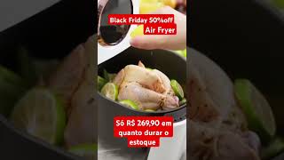 Fritadeira Elétrica sem Óleo 4L Air Fryer Gaabor Digital 1400Watts Branco blackfriday airfrier fy [upl. by Ferretti457]