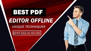 Best Free Pdf Editor offline 2022 File To PDF Free In Computer Laptop [upl. by Tessi509]