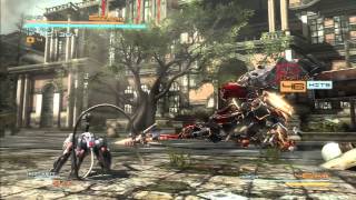 Metal Gear Rising Revengeance  Bladewolf DLC  Khamsin No Damage S Rank [upl. by Suoilenroc]