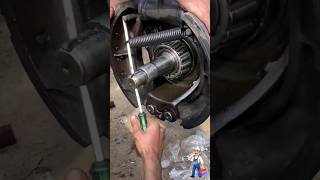 amazing truck brake shoe spring truck engine shorts youtubeshorts short viralshorts trending [upl. by Audras]