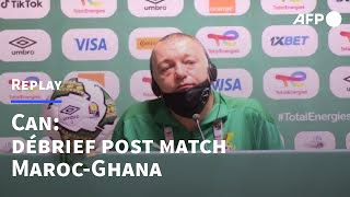 MarocGhana  débrief post match  AFP Replay [upl. by Oir175]