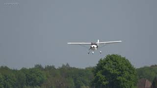 Aeropro Eurofox Space 3K PH4C3 Teuge Airport 27 April 2020 [upl. by Timmy228]