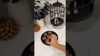 ASMR Spooky Brownies asmr satisfying halloween [upl. by Odarbil]