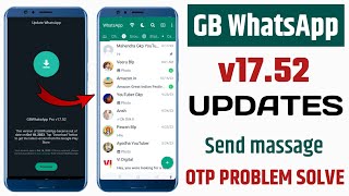 GB WhatsApp Update Kaise Kare 2023  GB WhatsApp V1752 update  GB WhatsApp Update 2023 New Version [upl. by Aneeroc]