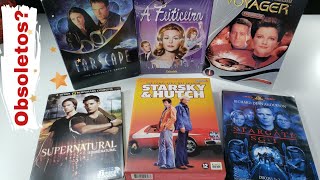 Seriados Clássicos DVDs  Colecionáveis  Supernatural Farscape Stargate SG1 Star Trek Zorro [upl. by Harelda]