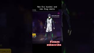 New Evo bundel and new flag emote free fire trending [upl. by Zosi205]