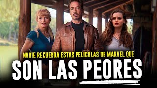 Las PEORES PELÍCULAS de MARVEL nadie las recuerda y perdieron millones ordenadas por taquilla [upl. by Elsi]