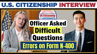 US Citizenship Interview 2024 USCIS Citizenship Questions amp Answers Practice  N400 Naturalization [upl. by Sosthena378]