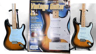 Royace Butlers Vintage Strats and LIVE JAM feat THE OVER THE HILL BOYS  Vintage Guitar Magazine [upl. by Nosniv371]