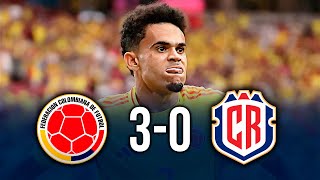 COLOMBIA Vs COSTA RICA 30 l Análisis y Opinión del partido [upl. by Joete]