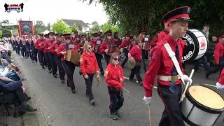 Belleek Accordion Band  County Armagh 12th July Celebrations 2024 [upl. by Maryellen]