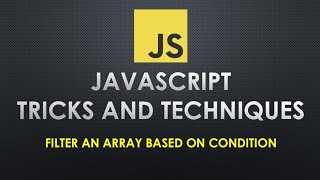 How to filter array values in JavaScript [upl. by Anaed]