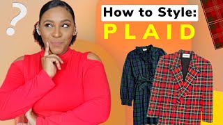 How to Style Plaid for Fall  Wearable Fashion Trends [upl. by Ludvig]