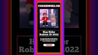 Hog Rider Roblox ID November 2022 Latest Updated WORKING Roblox Song IDs [upl. by Dnomzed]