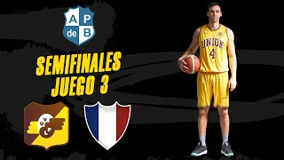 Semifinales APB  Juego 3  Unión Vecinal vs Platense [upl. by Ilarrold175]