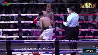 QUICK KNOCKOUT Gabriel Santisima vs Jelo Bacalso  Manny Pacquiao Blow by Blow and Sanman Promotions [upl. by Isiahi]